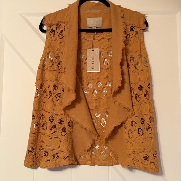 Moon River Boho Printed Matching Set Shorts Cardigan NWT - Picture 6 of 9